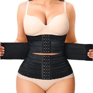 2x New Black waist trainer